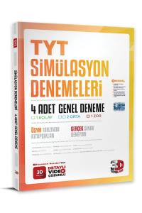 3D TYT GENEL 4 lü SİMÜLASYON DENEMELERİ