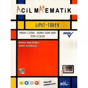 ACİL  AYT MATEMATİK LİMİT-TÜREV Konu Anlatımlı Soru Fasikülü