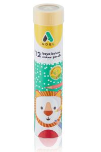 ADELAND 12 Renk KURU BOYA METAL TÜP