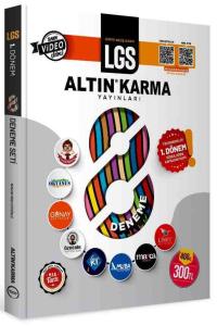ALTIN KARMA 8.Sınıf 2026 LGS 8 Lİ 1.DÖNEM DENEME