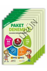 ANALİZ 4.Sınıf 6 lı PAKET DENEME Yeni Nesil