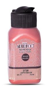 ARTDECO METALİK 75ml. AKRİLİK BOYA Antik Bakır