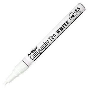 ARTLINE 2.5mm.BEYAZ CALLİGRAPHY PEN