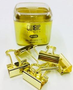 CUBBİE PREMİUM OMEGA KISKAÇ 19mm 5 li Altın