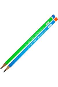 FABER CASTELL NEON MERCANLI ÜÇGEN KURŞUN KALEM 2B