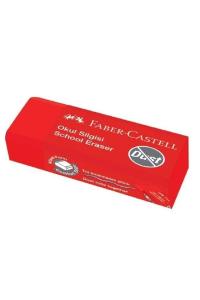 FABER CASTELL OKUL SINAV SİLGİSİ Kırmızı