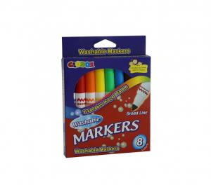 GLOBOX KALIN UÇLU KEÇELİ KALEM 8 li 