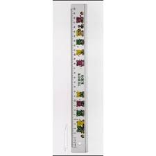 HATAS TEDDY GENİŞ PLASTİK CETVEL       20cm