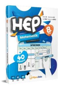 HİPERZEKA 8.Sınıf HAFTALIK HEP MATEMATİK 40 DENEME