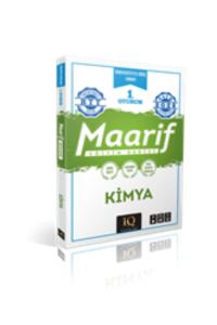 IQ YAYINLARI 1.OTURUM MAARİF KİMYA EĞİTİM SERİSİ