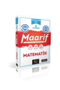 IQ YAYINLARI 1.OTURUM MAARİF MATEMATİK EĞİTİM SERİSİ