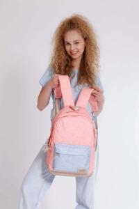 KAUKKO WICHLIGHT SIRT ÇANTASI Somon Flowers