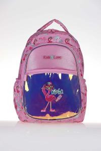 KIDS & LOVE FLAMINGO Sırt Çantası  Aynalı - Simli