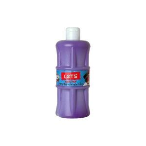 LET S AKRİLİK BOYA 500 ml - Mor