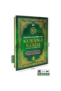 MERVE 3 LÜ KUR AN-I KERİM ORTA BOY TÜRKÇE OKUNUŞLU VE MEALİ  (17x24)