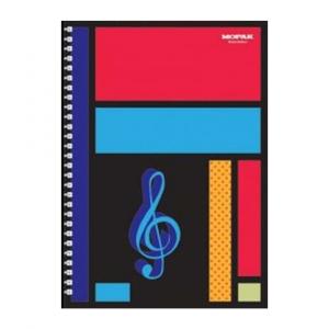MOPAK A4 40 yp SPR MÜZİK DEFTERİ PP KAPAK SOL ANAHTARLI
