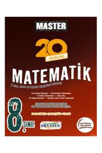 OKYANUS 8.Sınıf MASTER MATEMATİK 20 DENEME SINAVI