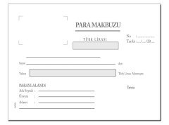 OTOKOPİLİ PARA MAKBUZU 2 Nüsha/50