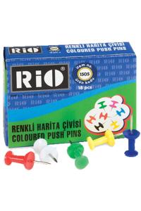RİO RENKLİ HARİTA ÇİVİSİ
