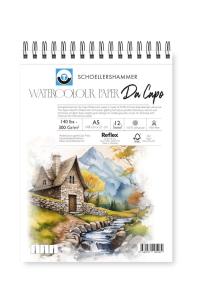 SCHOELLERSHAMMER A5 300GR 12YP DA CAPO WATERCOLOR PAD