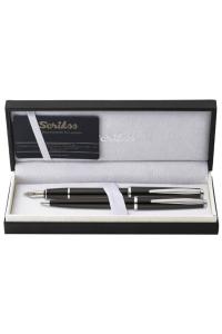 SCRİKSS 33 DOLMA - TÜKENMEZ KALEM SETİ - Siyah