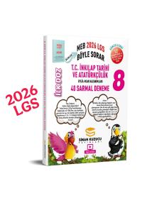 SİNAN KUZUCU 8.Sınıf İNKİLAP TARİHİ İLK DOZ SARMAL BRANŞ DENEMELERİ - 2026