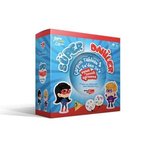 SÜPER DAHİLER ÇARPIM TABLOSU (2X den 5X E)