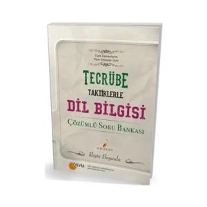 TECRÜBE TAKTİKLERLE DİLBİLGİSİ Tamamı Çözümlü Soru Bankası