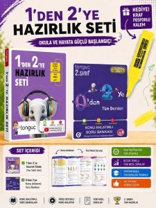 TONGUÇ 1 den 2 ye HAZIRLIK SETİ