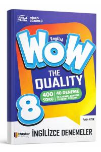 WOW 8 ENGLISH THE QUALITY İNGİLİZCE DENEMELER (40 DENEME)