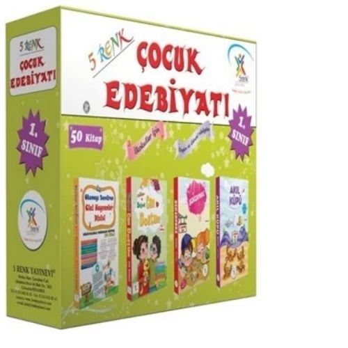 1. Sınıf Çocuk Edebiyatı Okuma Kitabı Serisi 50 Kitap