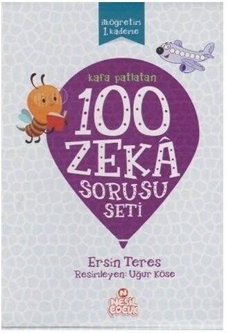 100 ZEKA SORUSU SERİSİ 5 Kitap