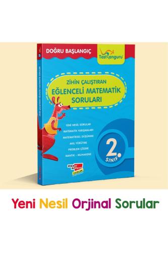 2.Sınıf ZİHİN ÇALIŞTIRAN EĞLENCELİ KANGURU MATEMATİK SORULARI