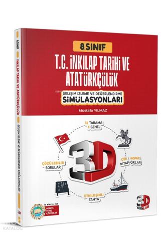 3D 8.Sınıf LGS İNKİLAP TARİHİ SİMÜLASYON DENEMELERİ