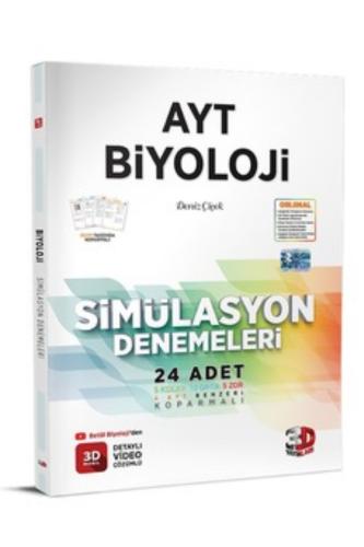 3D AYT BİYOLOJİ SİMULASYON DENEMELERİ 24 ADET