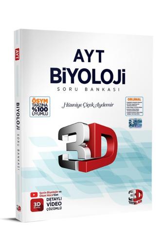 3D AYT BİYOLOJİ Soru Bankası