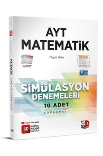 3D AYT MATEMATİK SİMÜLASYON DENEMELERİ 10 ADET
