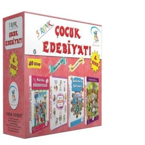 4. Sınıf Çocuk Edebiyatı (40 Kitap)