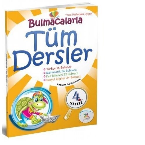 5 RENK 4.Sınıf Tüm Dersler RENK RENK Bulmacalarla