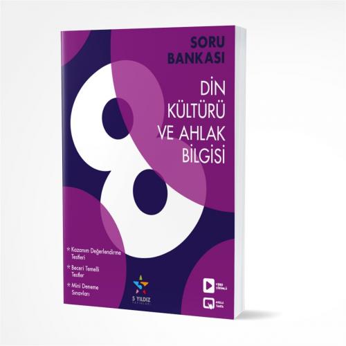 5 YILDIZ 8.Sınıf DİN KÜLTÜRÜ VE A.B. Soru Bankası