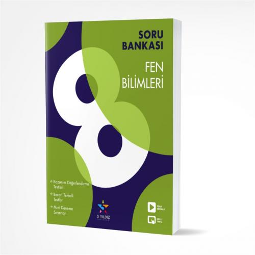 5 YILDIZ 8.Sınıf FEN BİLİMLERİ Soru Bankası