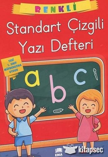 A4 RENKLİ STANDART YAZI DEFTERİ Çizgilli