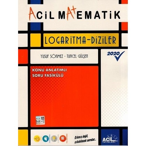 ACİL AYT MATEMATİK LOGARİTMA-DİZİLER Konu Anlatımlı Soru Fasikülü