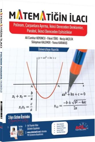 ACİL MATEMATİĞİN İLACI POLİNOMLAR , PARABOL