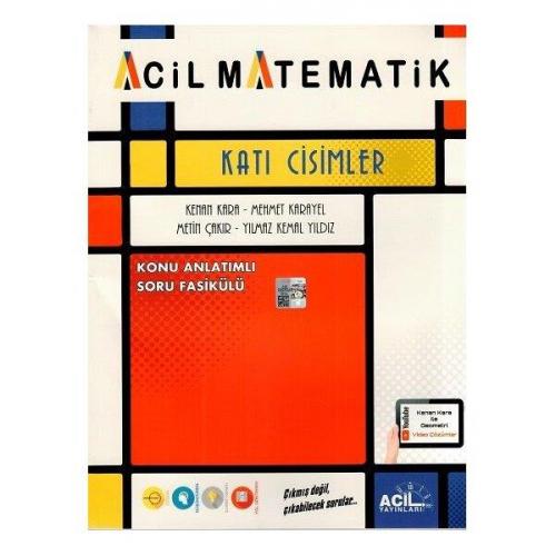 ACİL TYT MATEMATİK Katı Cisimler Konu Anlatımlı Soru Fasikülü