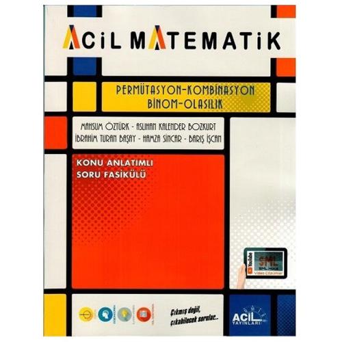 ACİL TYT Matematik Permütasyon Kombinasyon Binom Olasılık