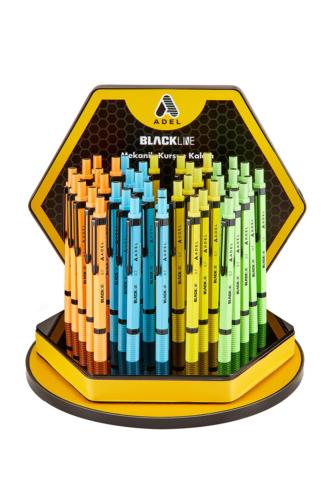 ADEL BLACKLİNE 0,7 NEON RENKLER VERSATİL UÇLU KALEM