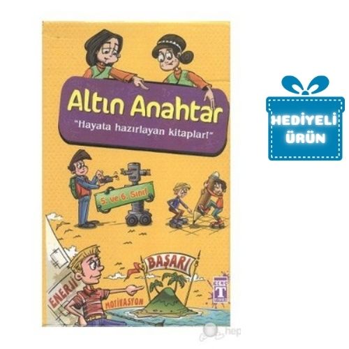 Altın Anahtar (4 Kitap Takım, Kutulu) (5. Ve 6. Sınıflar İçin)-Steve S