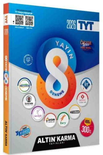 ALTIN KARMA 2026 TYT 8 FARKLI YAYIN DENEME
