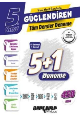 ANKARA 5.Sınıf GÜÇLENDİREN 5+1 TÜM DERSLER DENEME